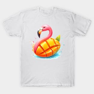 Flamango, flamingo mango T-Shirt